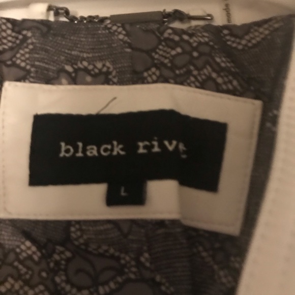 White Faux Leather Jacket - Picture 2 of 3